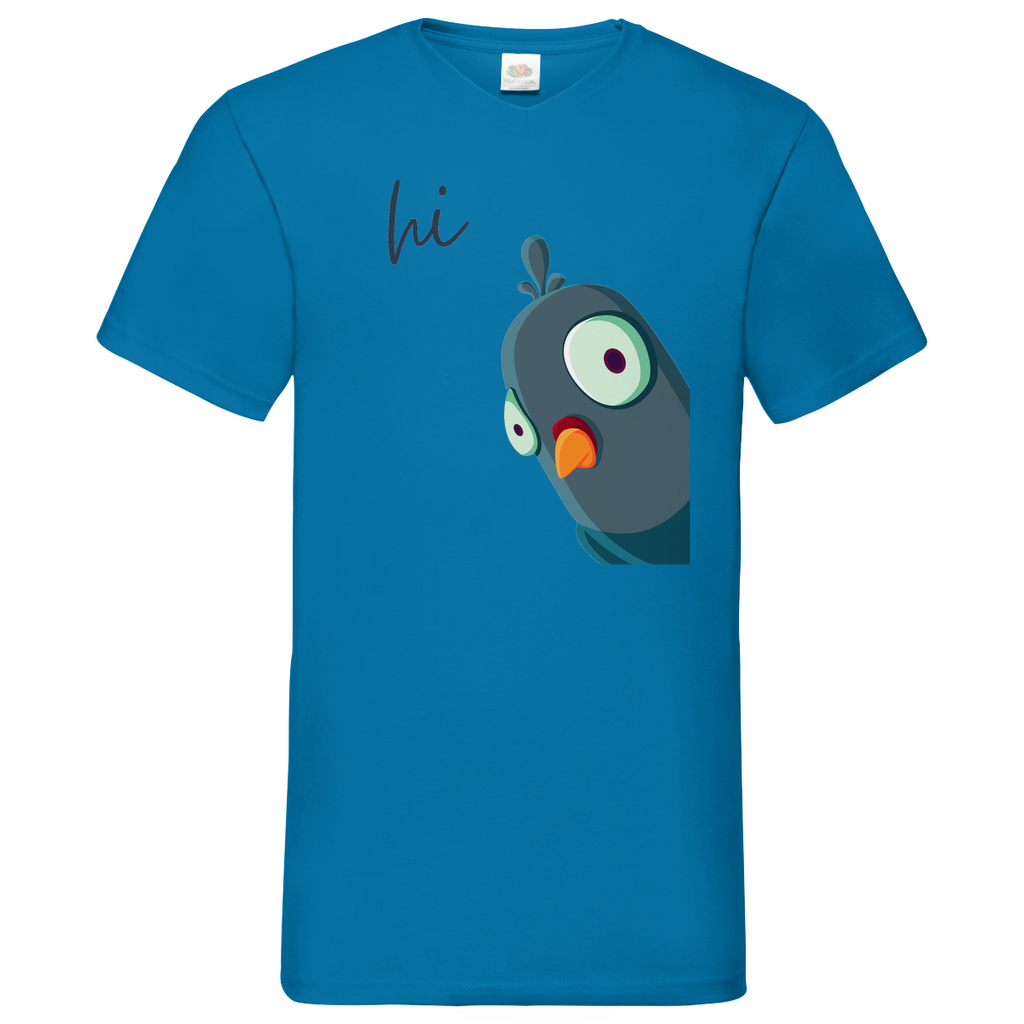 Hi Bird - V-Neck T-Shirt