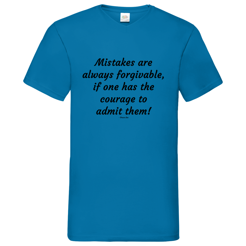 Mistakes- V-Neck T-Shirt bright
