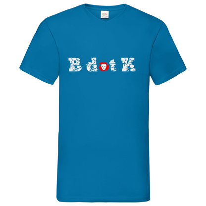 B dot K eco - Basic V-Neck T-Shirt dark