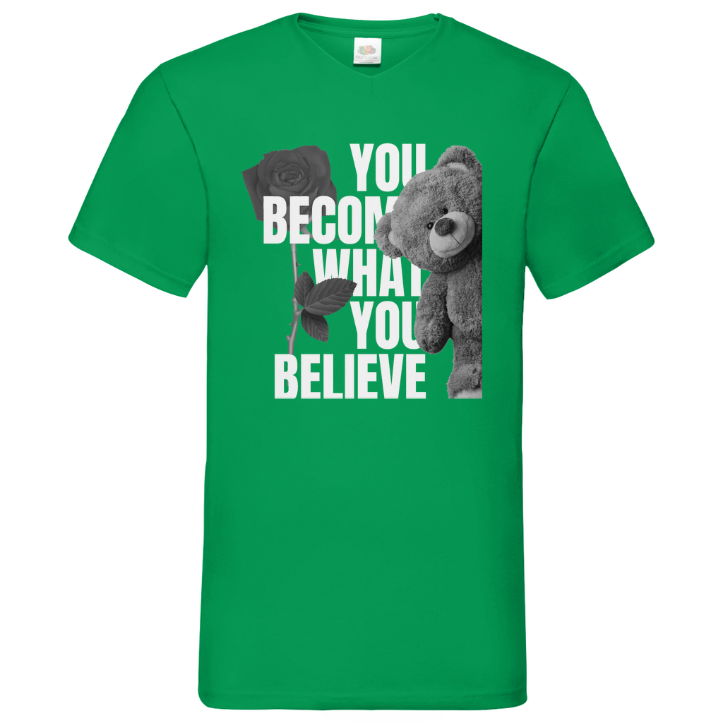 Bear - V-Neck T-Shirt dark