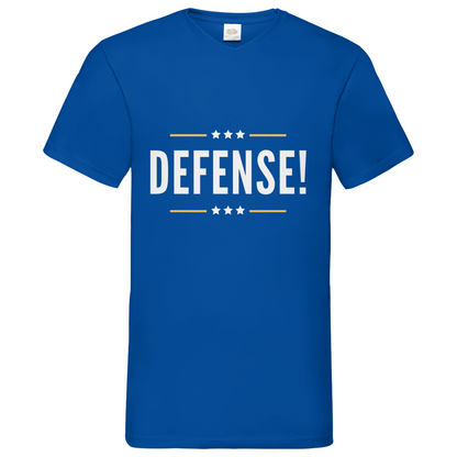 Defense - V-Neck T-Shirt dark