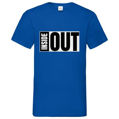Inside Out - V-Neck T-Shirt - dark