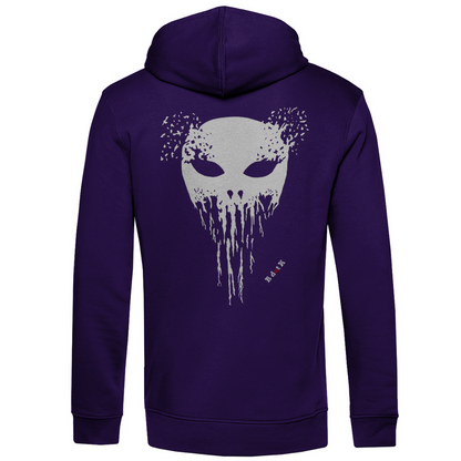 Bio Hoodie - eco B dot K Mask wrecked dark