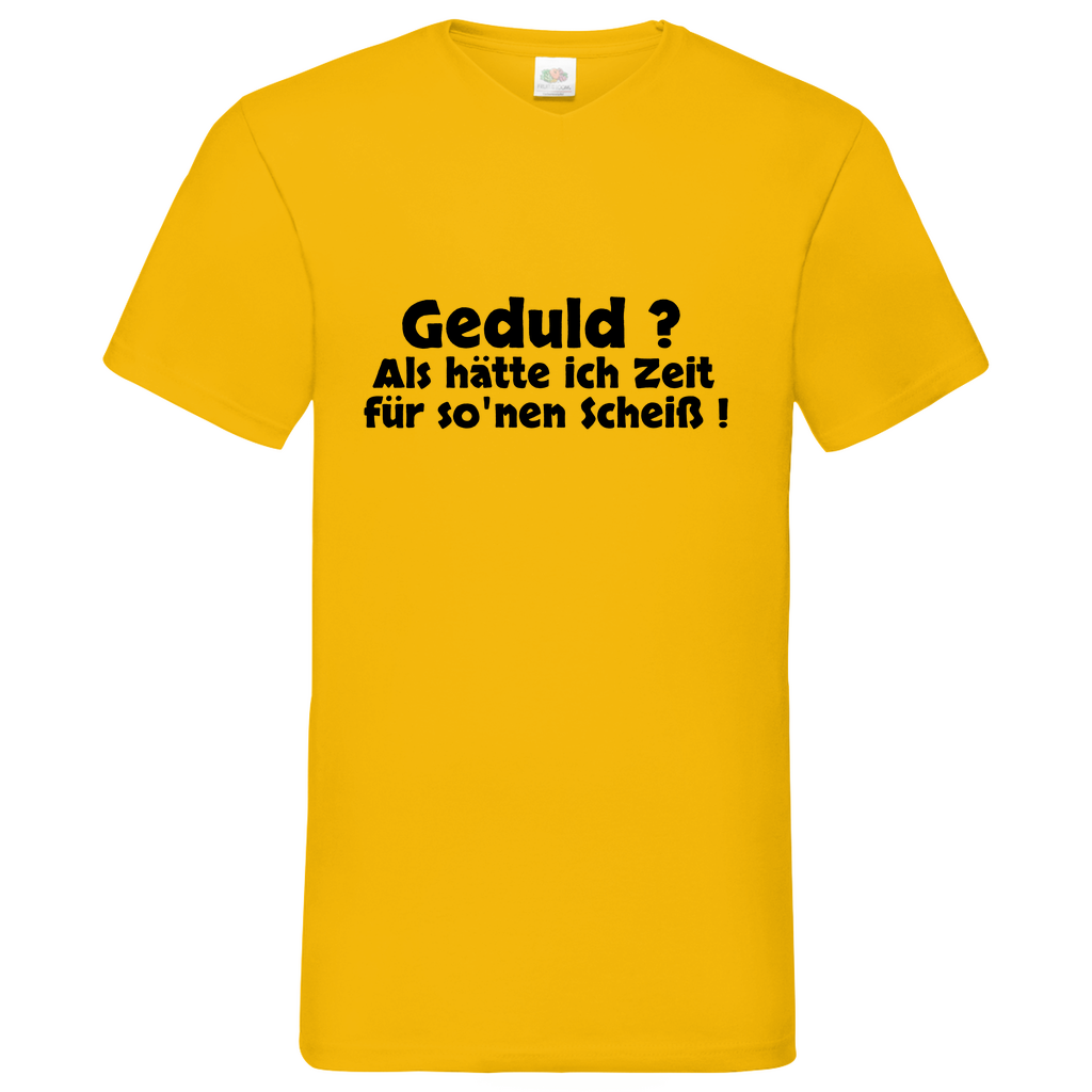 Gedult - V-Neck T-Shirt bright