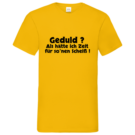 Gedult - V-Neck T-Shirt bright