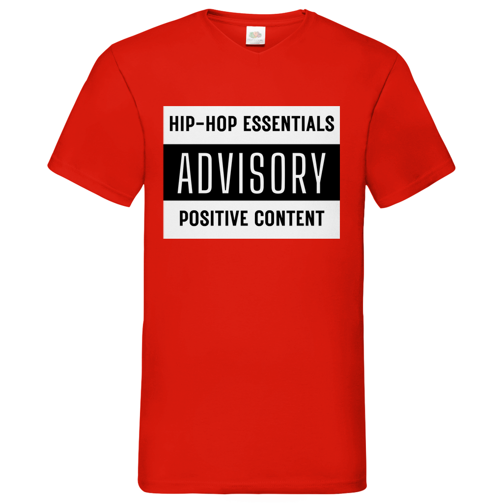 HipHop Advisory - V-Neck T-Shirt dark