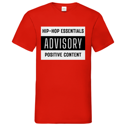 HipHop Advisory - V-Neck T-Shirt dark