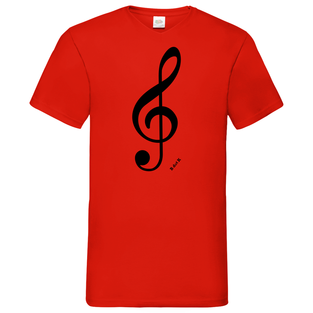 B dot K eco notekey - V-Neck T-Shirt bright