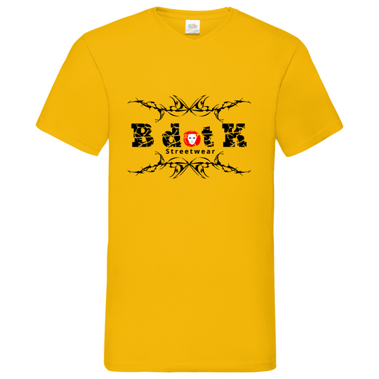 B dot K Streetware - V-Neck T-Shirt - bright