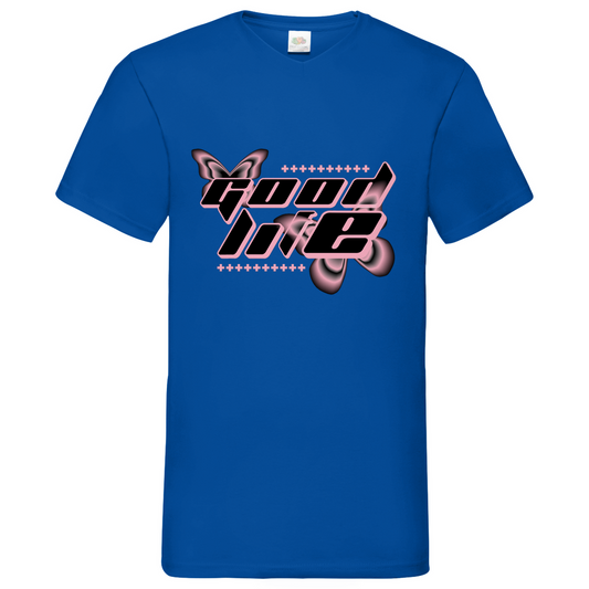 good life -  V-Neck T-Shirt bright