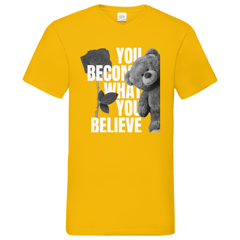 Bear - V-Neck T-Shirt dark