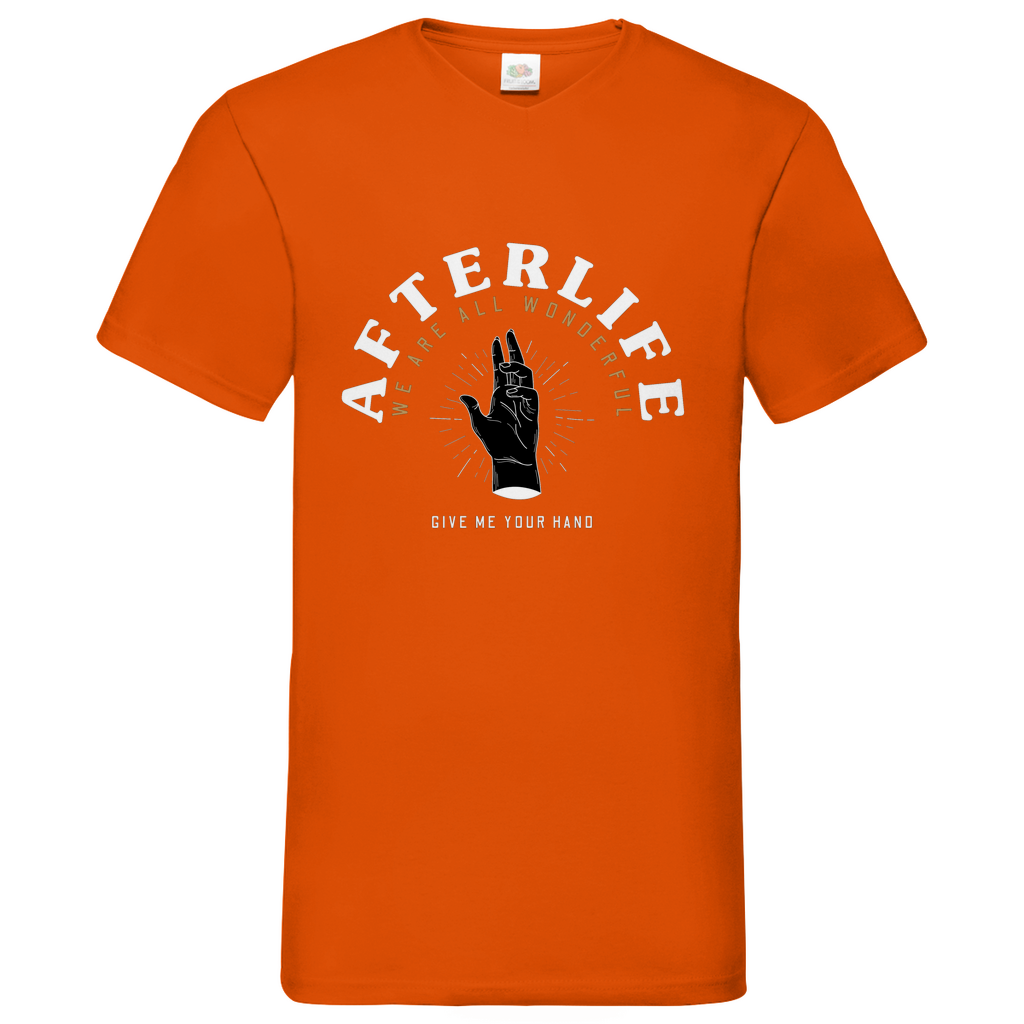 After Life - V-Neck T-Shirt dark