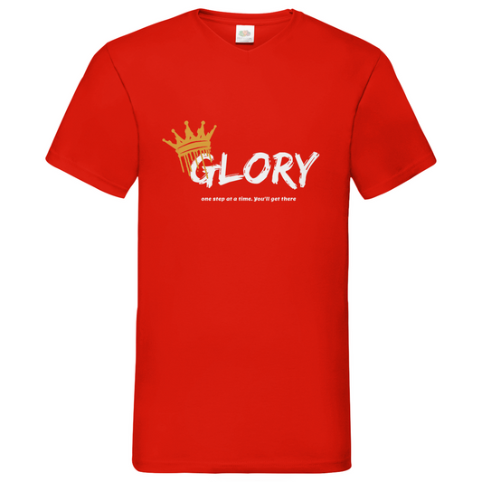 Glory - V-Neck T-Shirt dark
