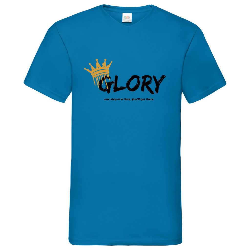 Glory- V-Neck T-Shirt dark