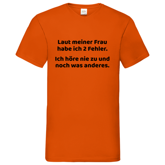 Fehler - V-Neck T-Shirt bright