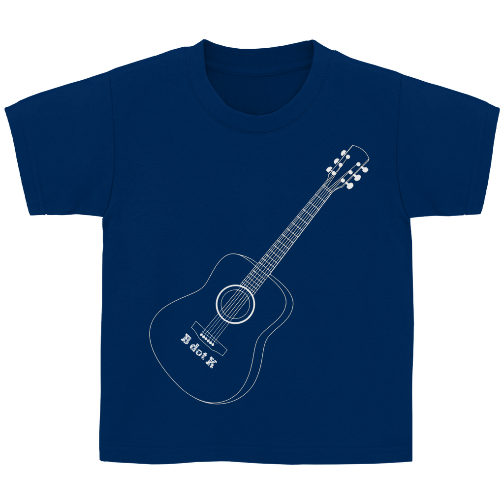T-Shirt Kids - Guitar B dot K  / dark