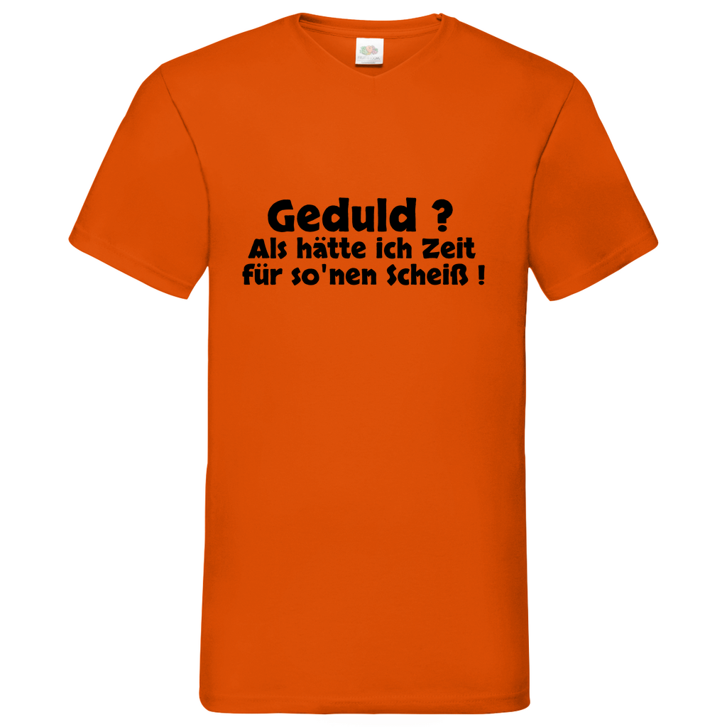 Gedult - V-Neck T-Shirt bright