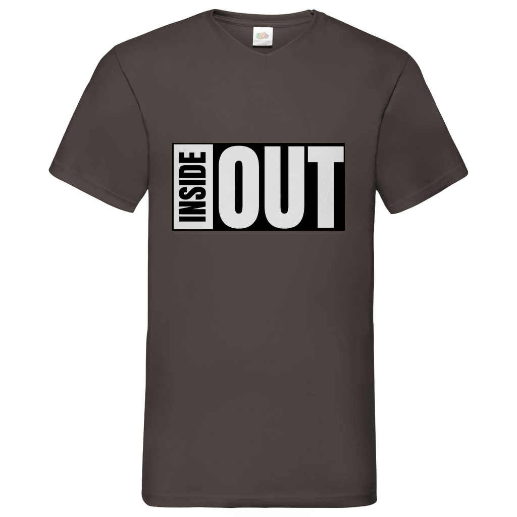 Inside Out - V-Neck T-Shirt - bright