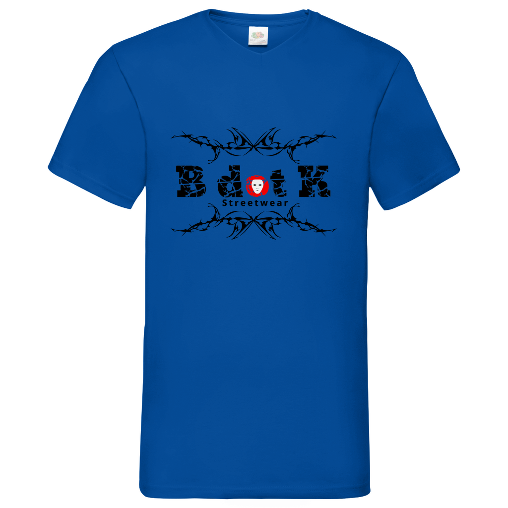 B dot K Streetware - V-Neck T-Shirt - bright