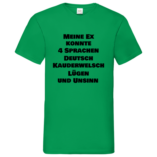 Meine Ex - V-Neck T-Shirt bright