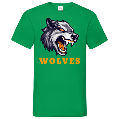 Wolfes - V-Neck T-Shirt
