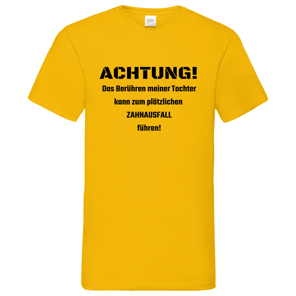 Tochter - V-Neck T-Shirt bright