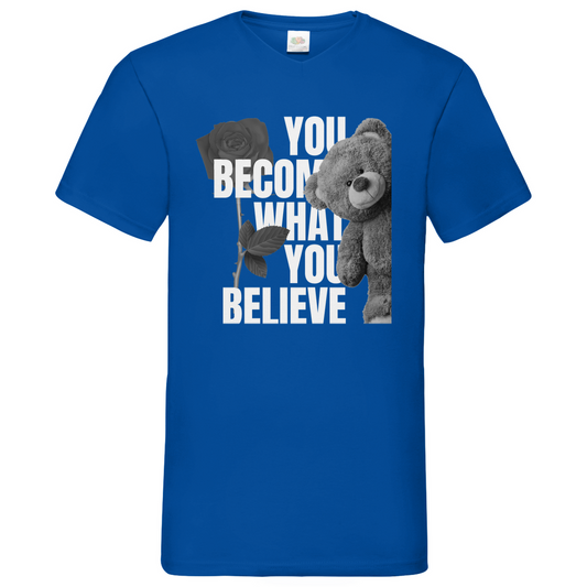 Bear - V-Neck T-Shirt dark