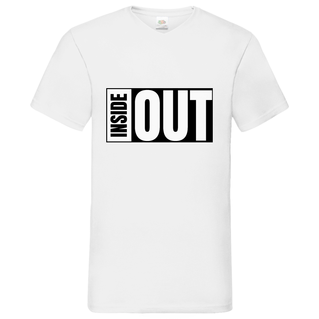 Inside Out - V-Neck T-Shirt - bright