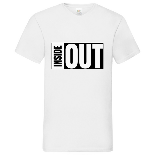 Inside Out - V-Neck T-Shirt - bright