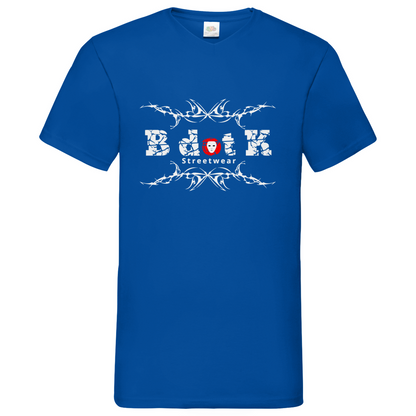 B dot K Streetware - V-Neck T-Shirt - dark