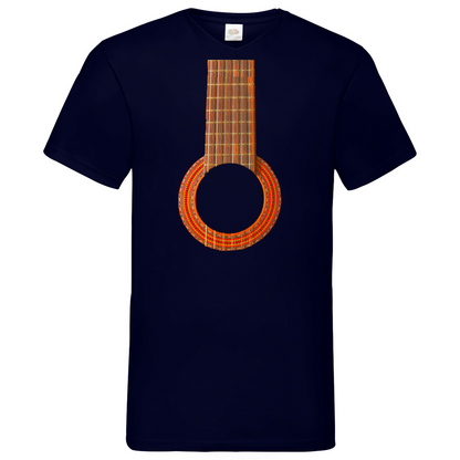 Guitar - V-Neck T-Shirt bright