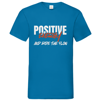 Positive Energy- V-Neck T-Shirt dark