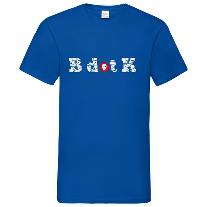B dot K eco - Basic V-Neck T-Shirt dark