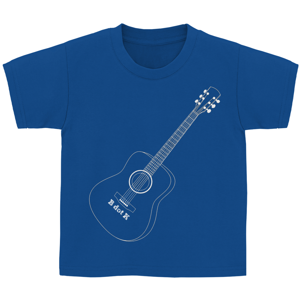 T-Shirt Kids - Guitar B dot K  / dark