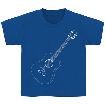T-Shirt Kids - Guitar B dot K  / dark