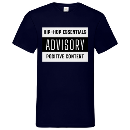 HipHop Advisory - V-Neck T-Shirt dark