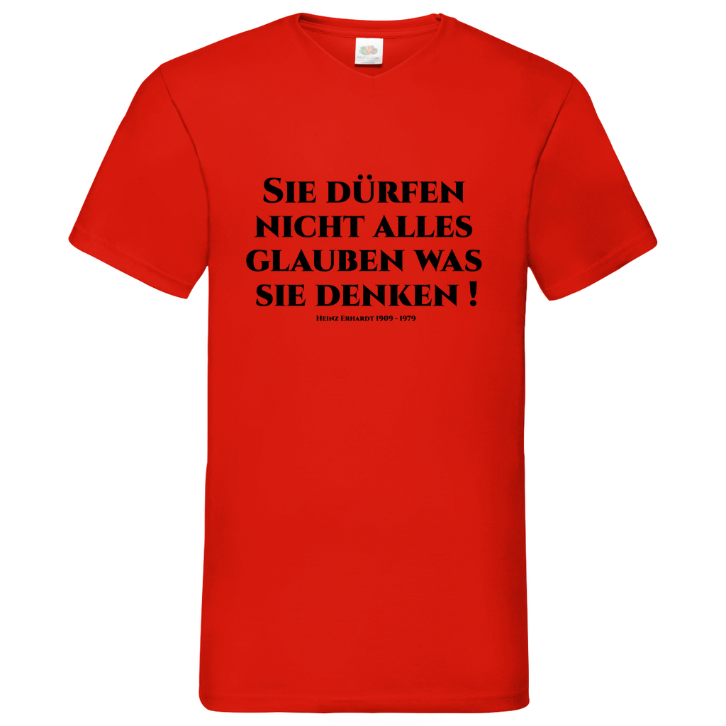 Erhardt - V-Neck T-Shirt bright