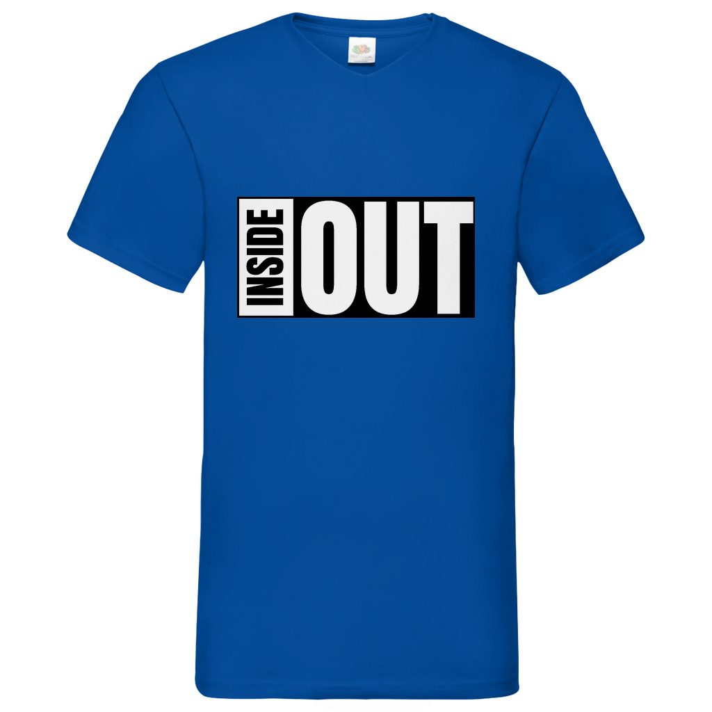 Inside Out - V-Neck T-Shirt - bright