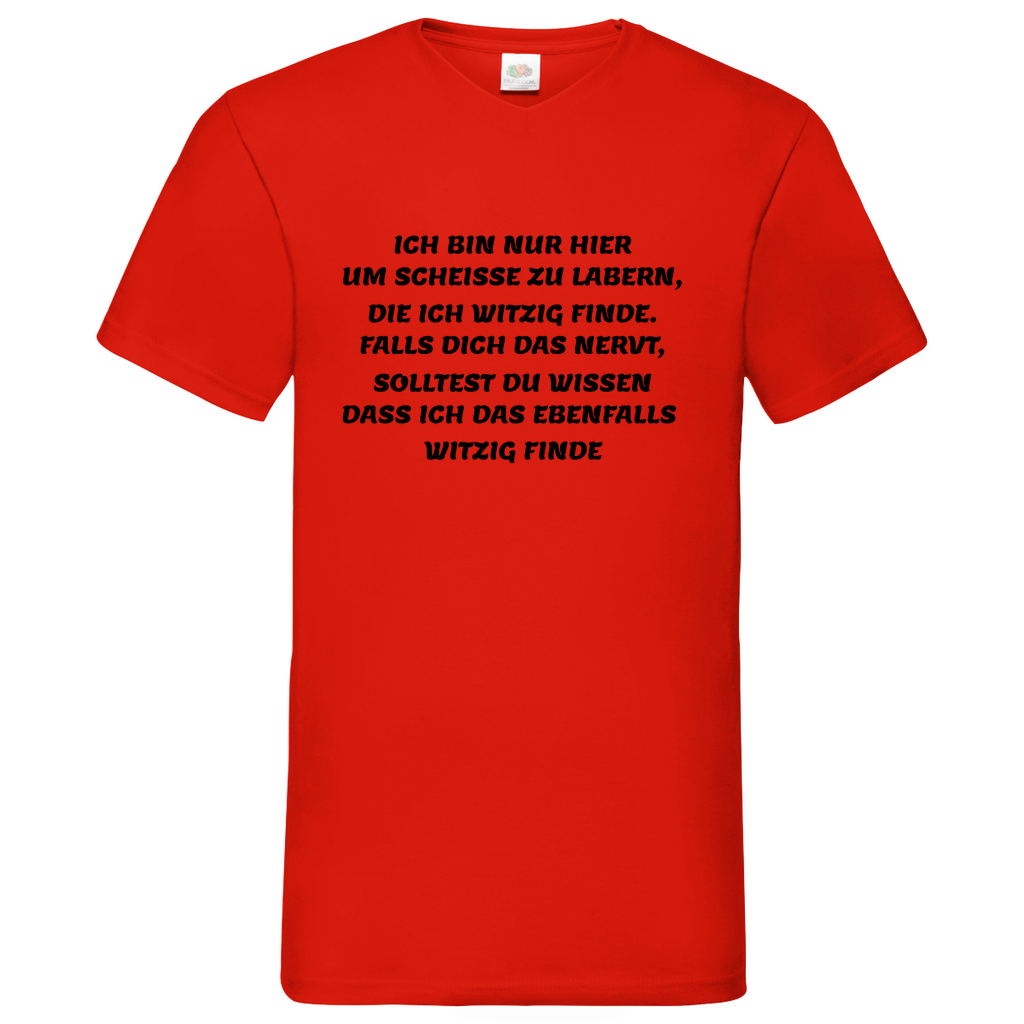 Labern - V-Neck T-Shirt bright