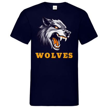 Wolfes - V-Neck T-Shirt