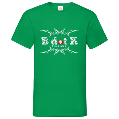 B dot K Streetware - V-Neck T-Shirt - dark