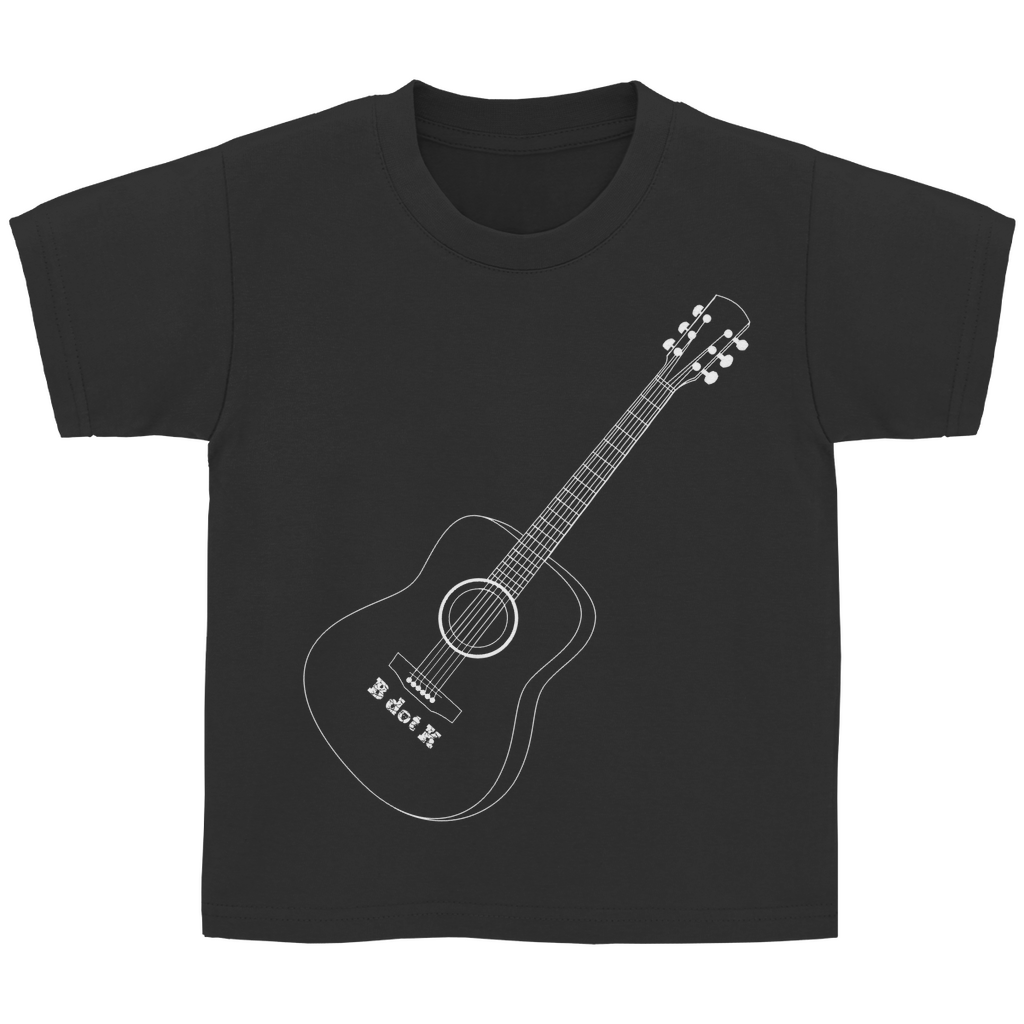 T-Shirt Kids - Guitar B dot K  / dark