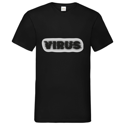 Virus - V-Neck T-Shirt - bright