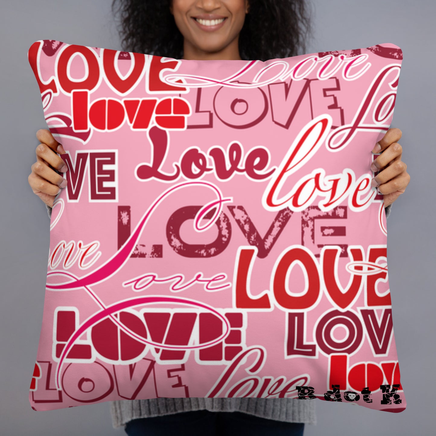 Pillow - Love B dot K