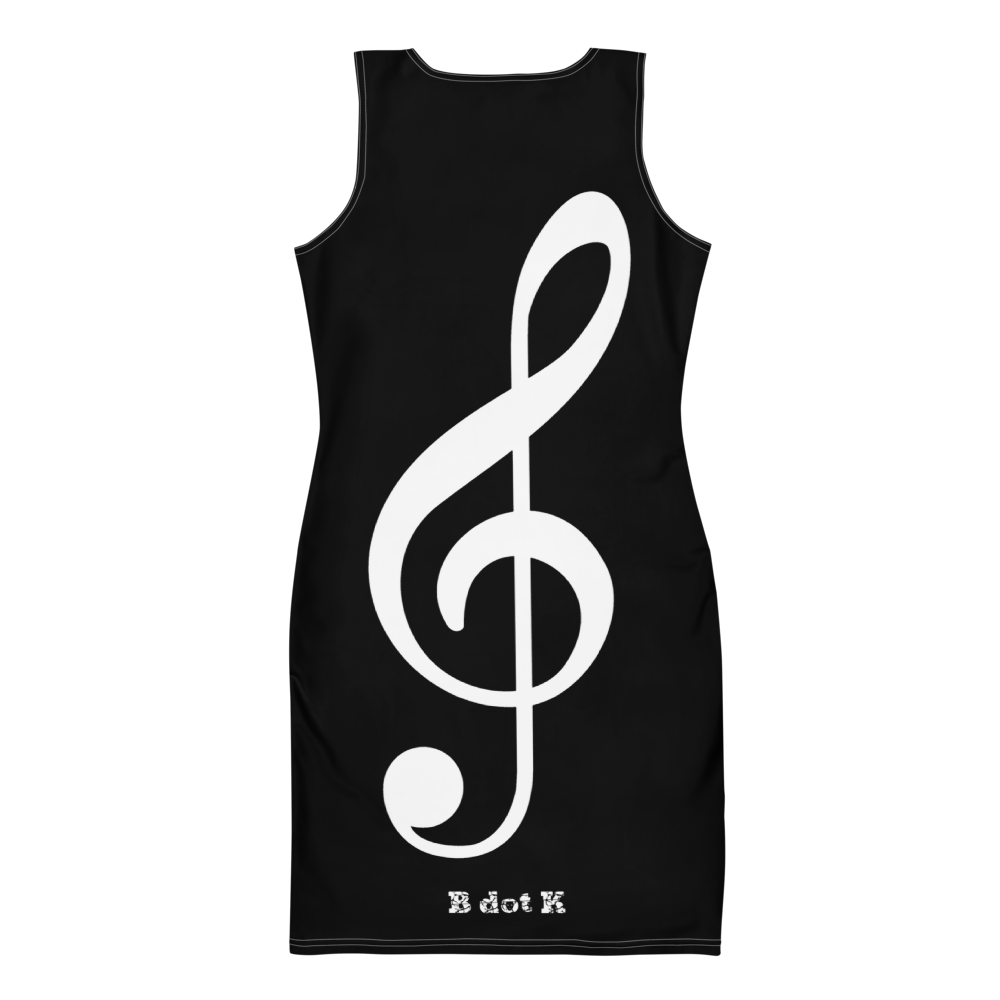 Bodycon Sound - double B dot K black/white
