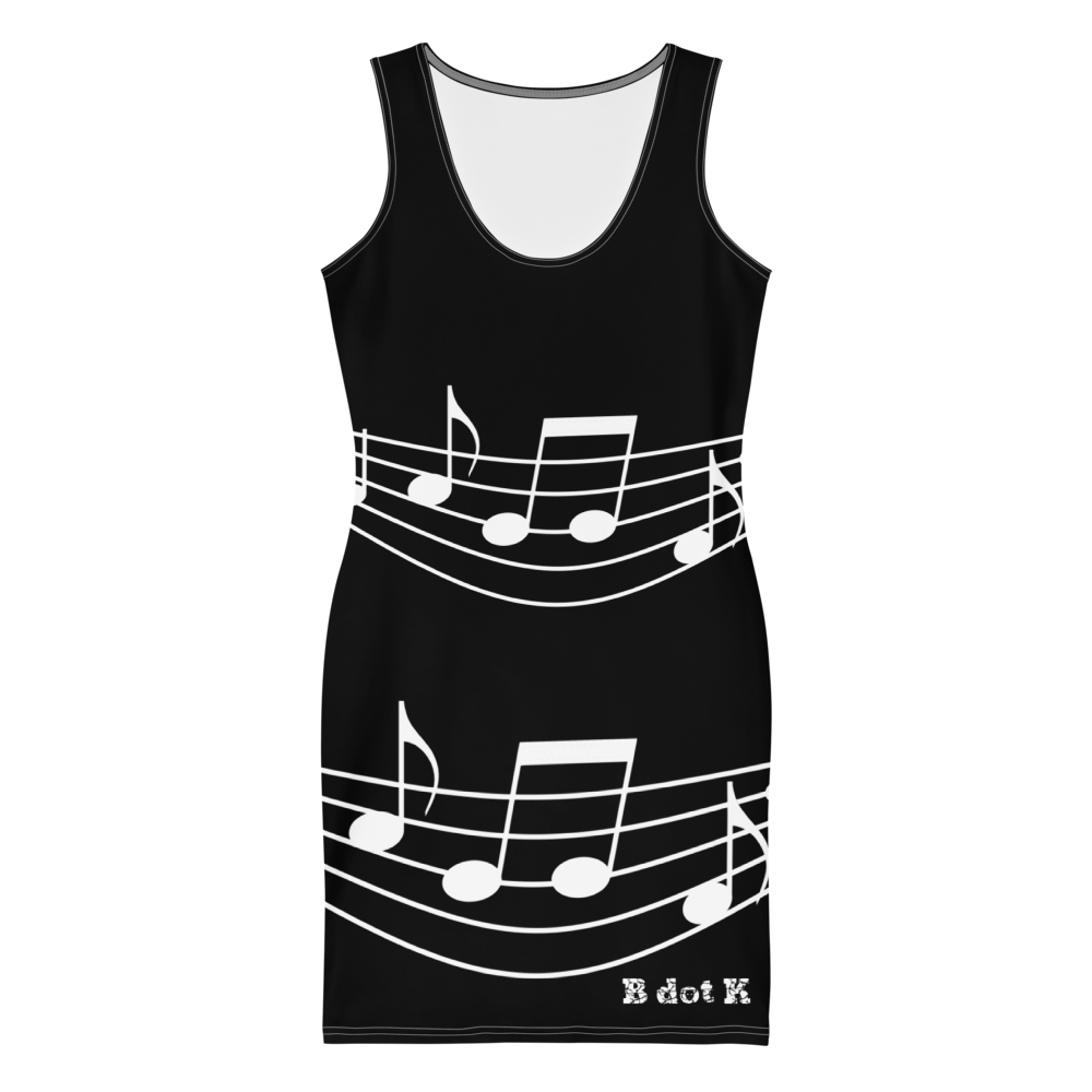 Bodycon Sound - double B dot K black/white