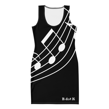 Bodycon Sound - B dot K black/white