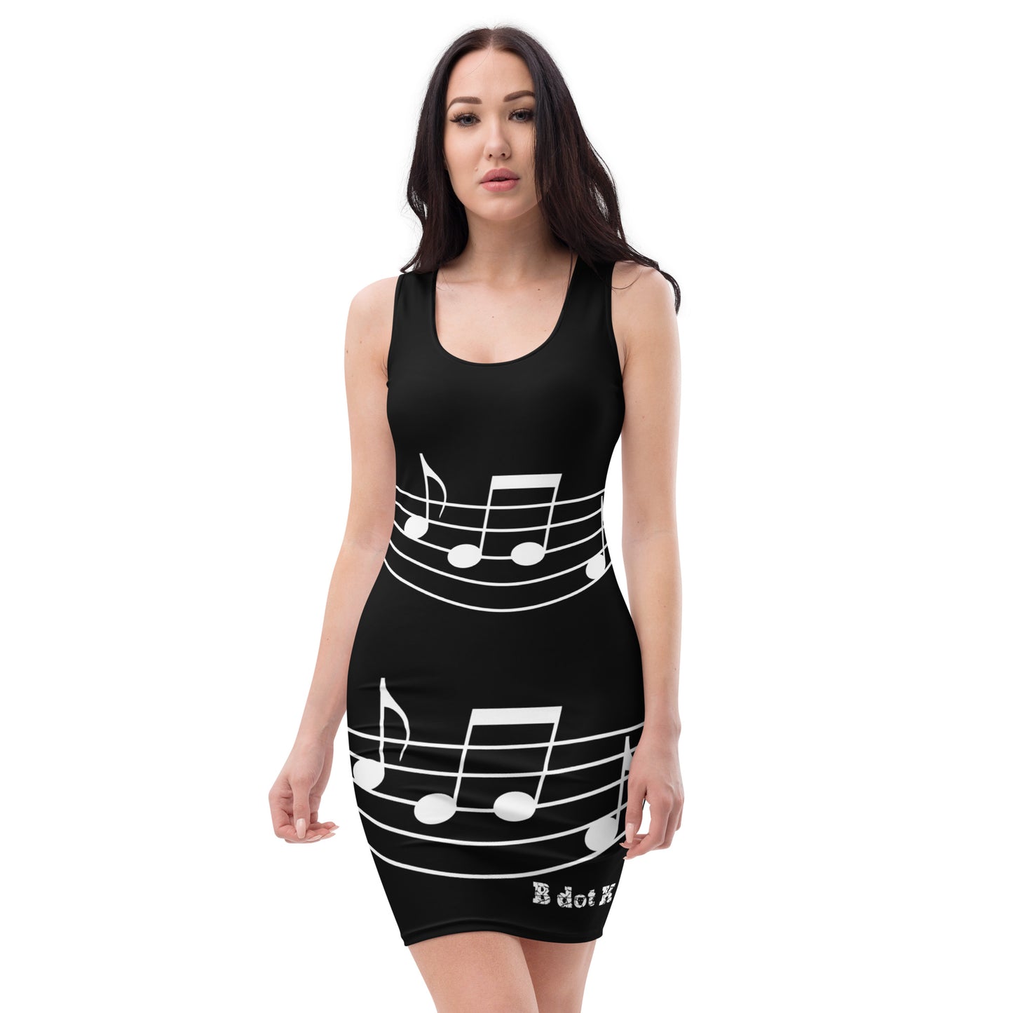 Bodycon Sound - double B dot K black/white