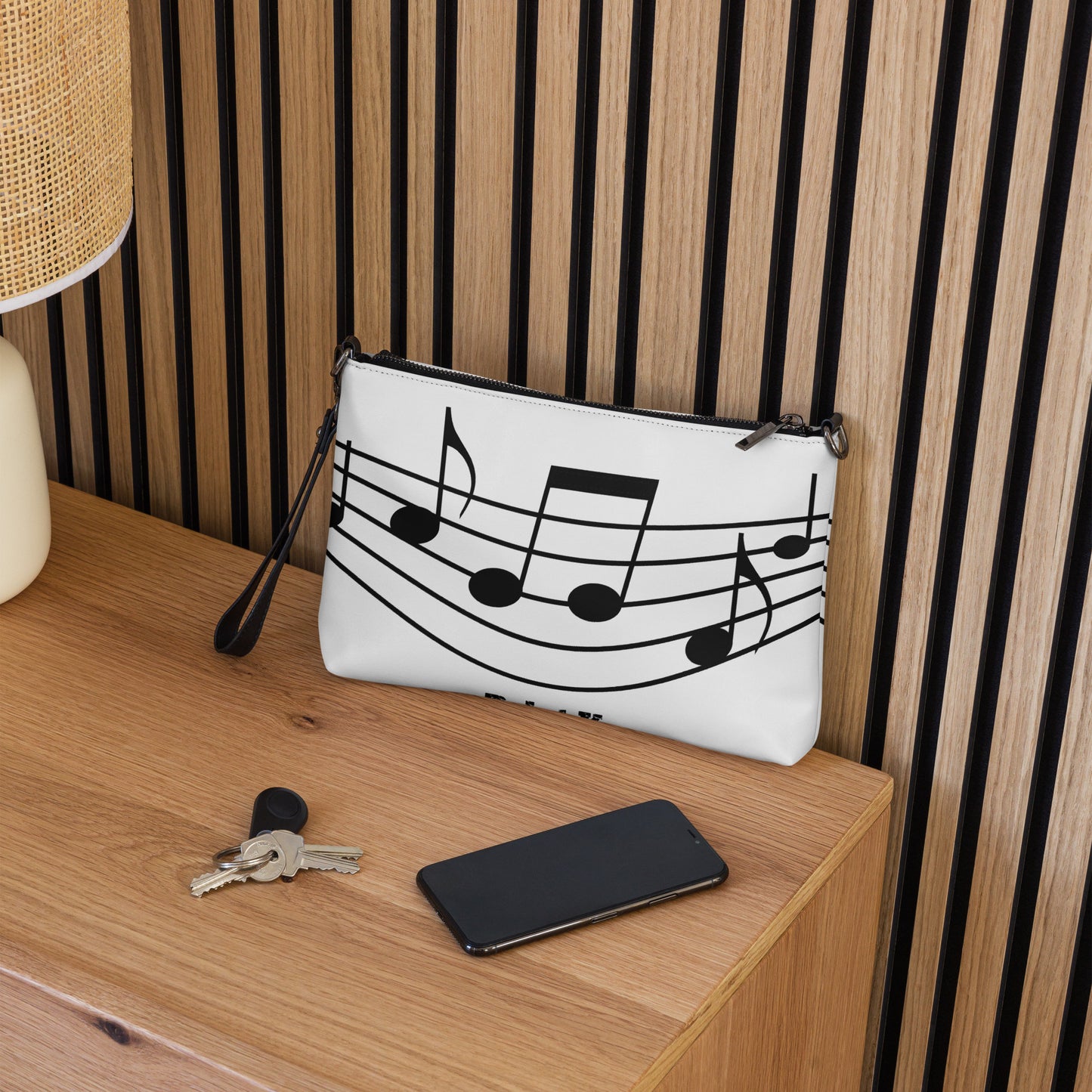 Crossbody bag - Sound B dot K white