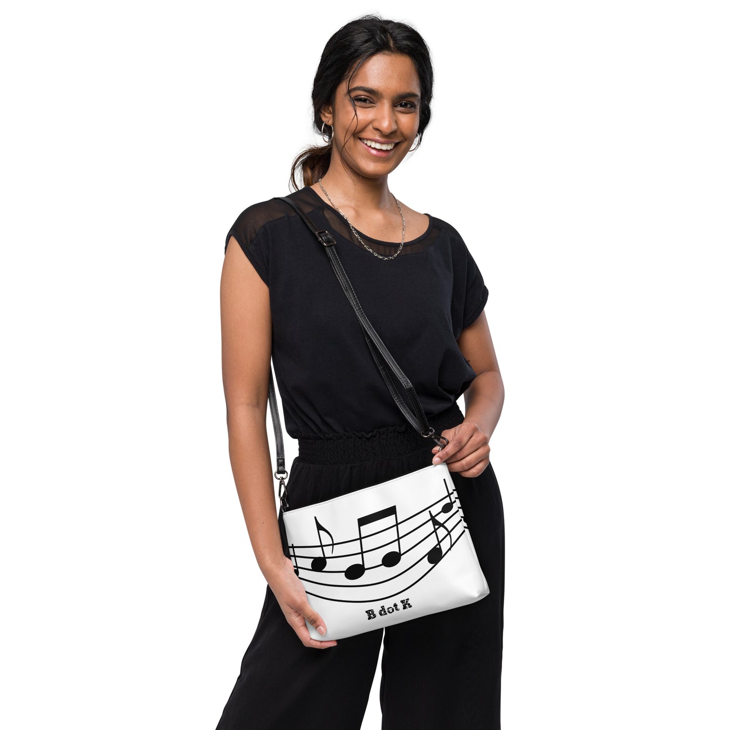 Crossbody bag - Sound B dot K white